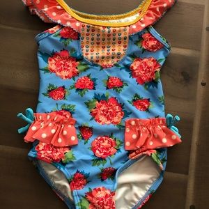 Matilda Jane baby shark swimsuit and coverup